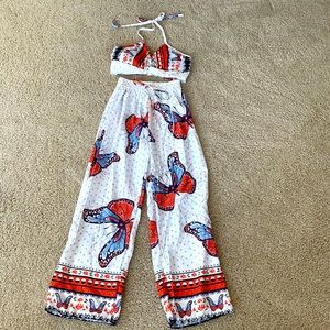 2 piece Butterfly Outfit